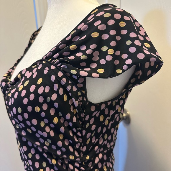 Max Studio Dress with pastel polka dots - Picture 3 of 6